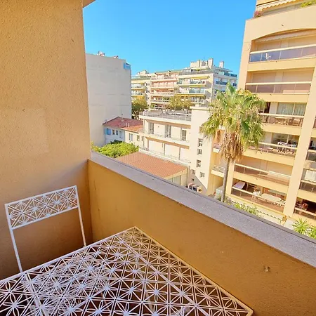 Large Studio 200m From The Sandy Beaches Air Conditioning Wifi Apartament Juan-les-Pins